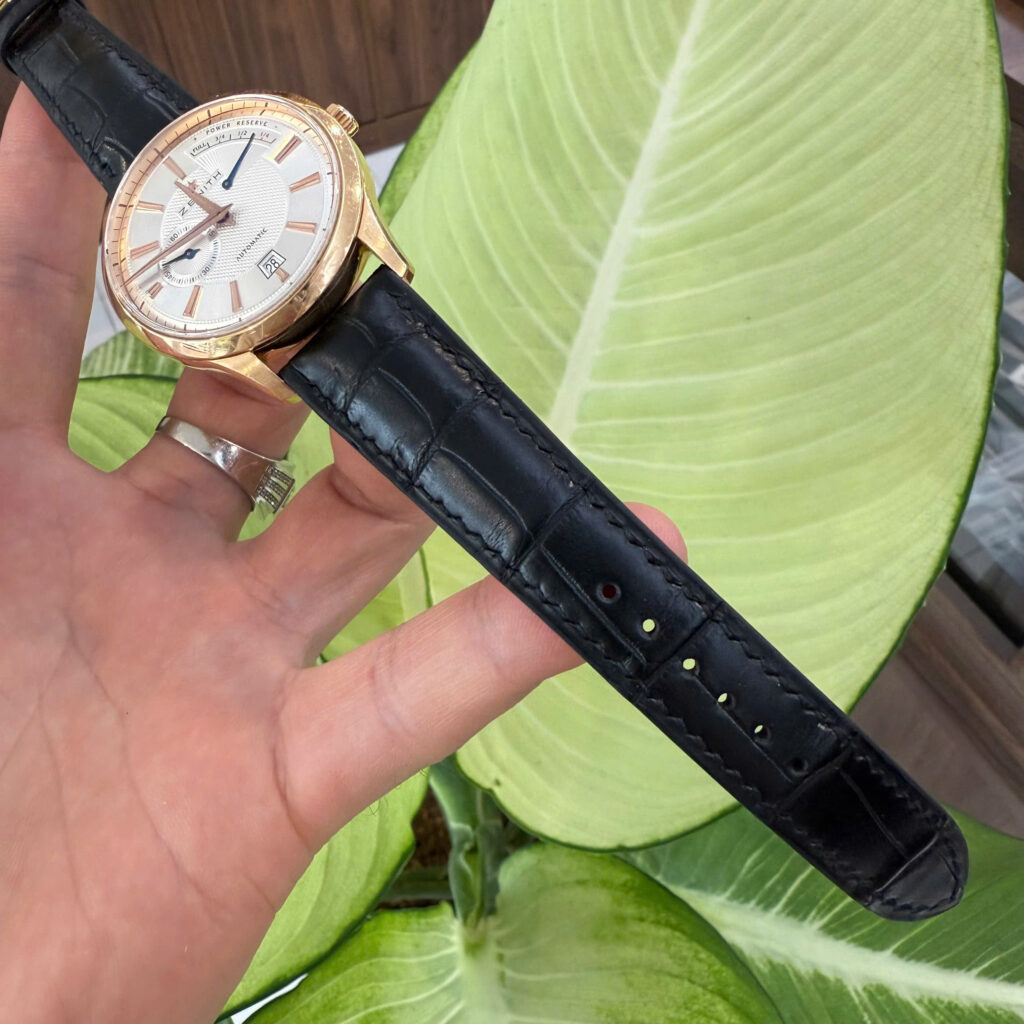 Bộ dây da cá sấu alligator đã được thay thế