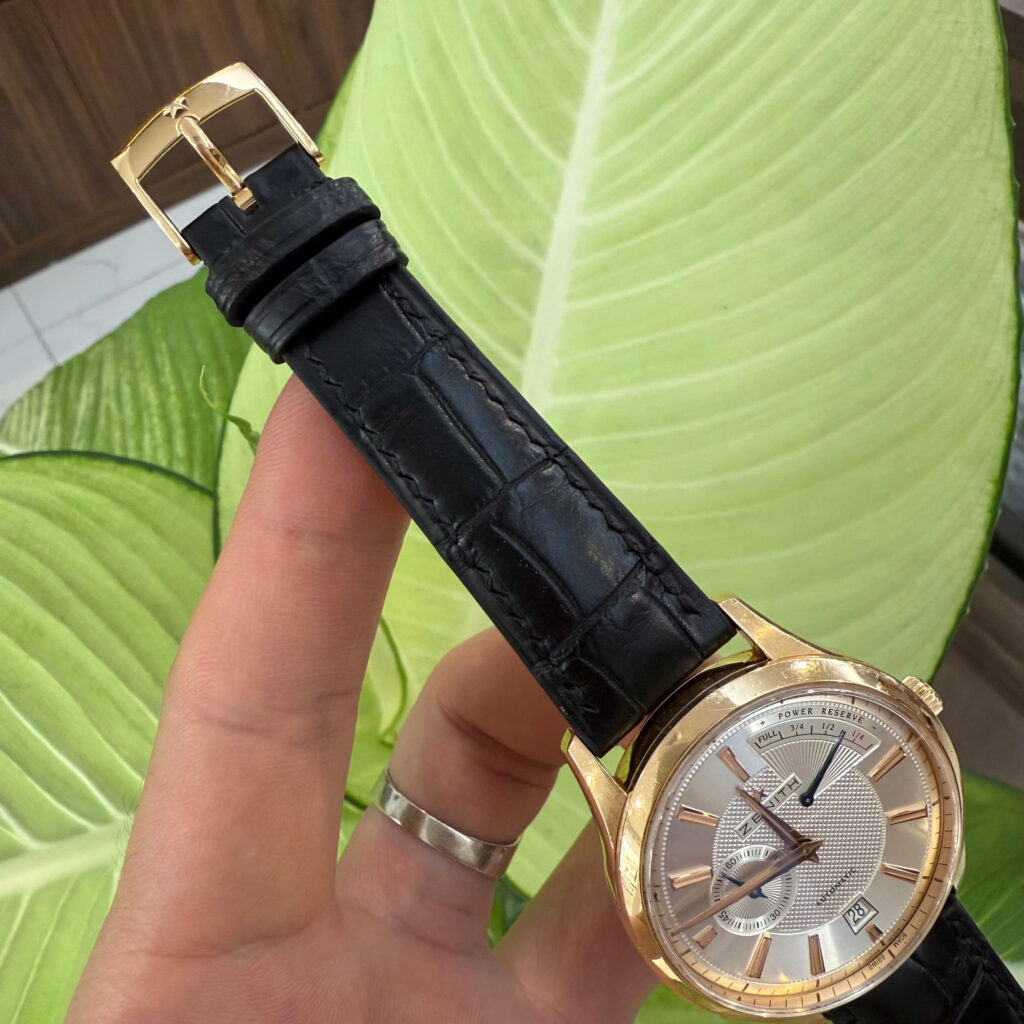 Bộ dây da cá sấu alligator đã được thay thế