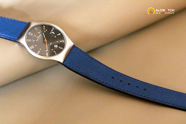 Dây đồng hồ Skagen thường đơn giản để phù hợp với phong cách tối giản