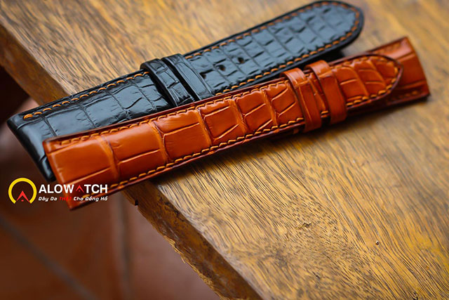 Dây đồng hồ Richard Mille chính hãng da cá sấu cao cấp