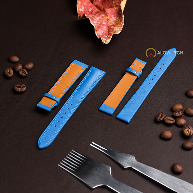 Dây đồng hồ handmade da bò cao cấp