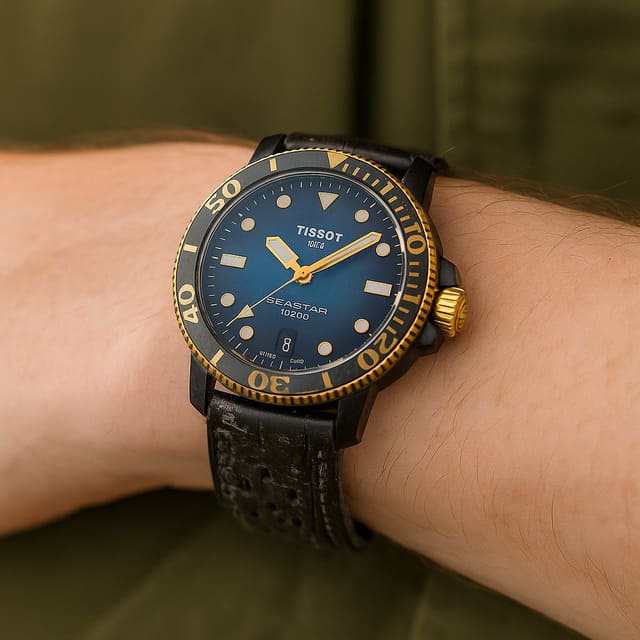 Dây đeo Tissot cũ bong tróc gây cảm giác khó chịu khi sử dụng