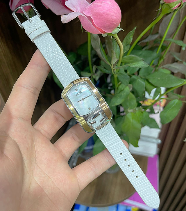 Dây đồng hồ Fendi da thật