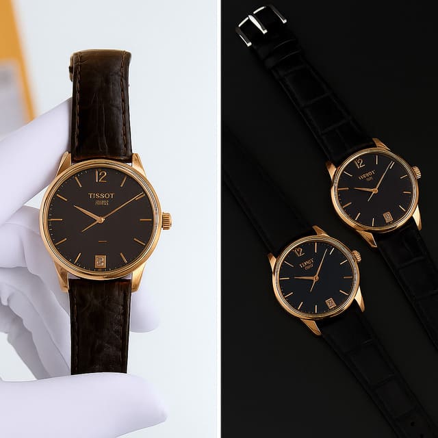Thay dây đồng hồ Tissot đúng form giúp lấy lại đẳng cấp ban đầu