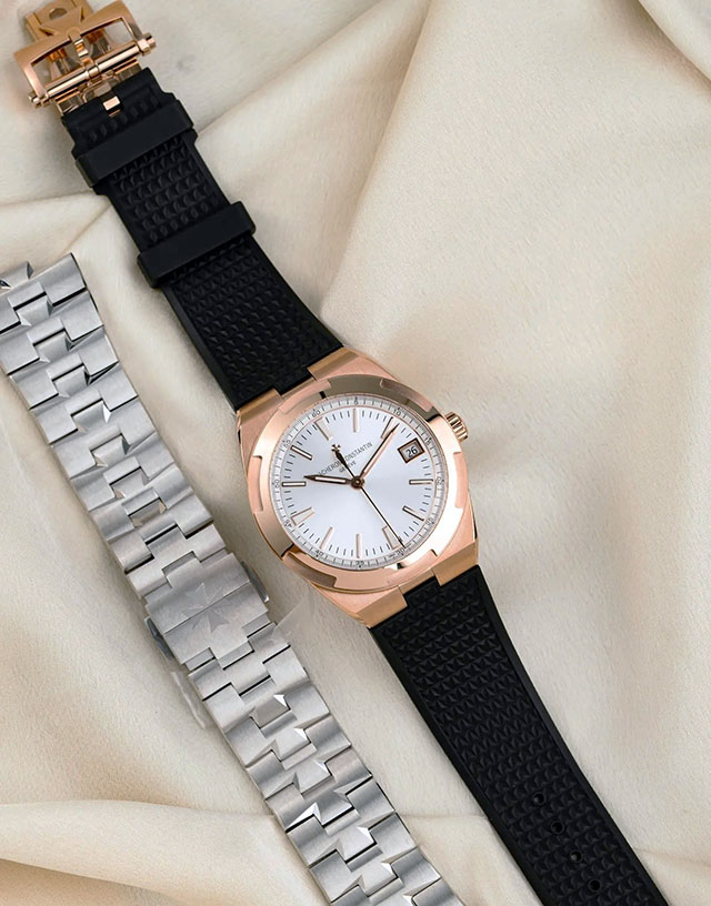 Dây đồng hồ Vacheron Constantin với lug và khóa chốt độc quyền