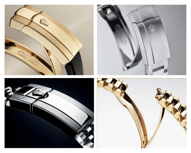 Các loại khóa đồng hồ Rolex phổ biến hiện nay