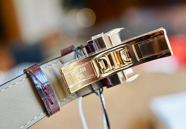 Khóa bướm đồng hồ hai khớp gấp