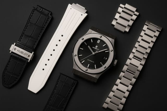 Dây đồng hồ Hublot chính hãng nhiều phong cách
