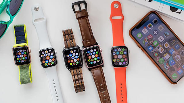 Kích thước dây Apple Watch khá đa dạng