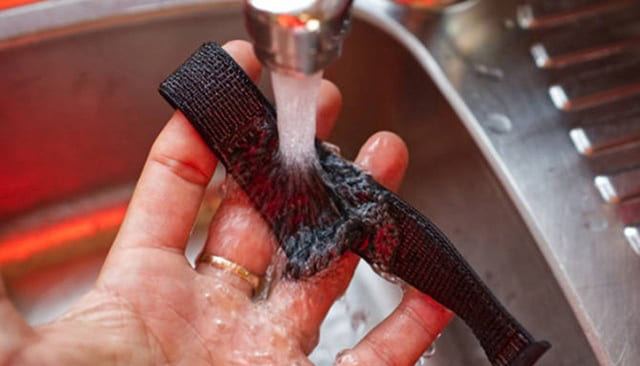 Cách làm sạch dây vải