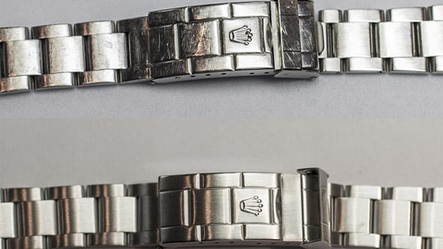 Đánh bóng dây đồng hồ kim loại