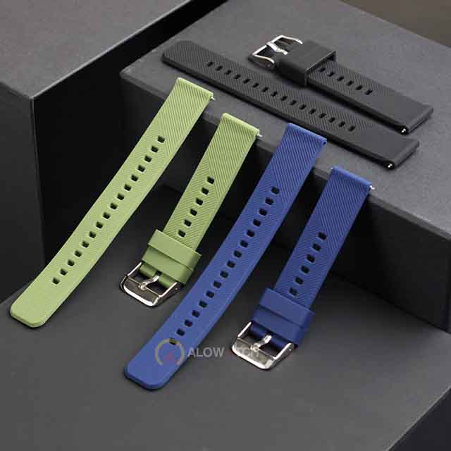 Dây đồng hồ silicone và cao su