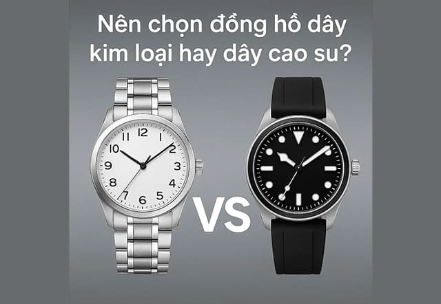 So sánh giữa dây cao su và dây kim loại