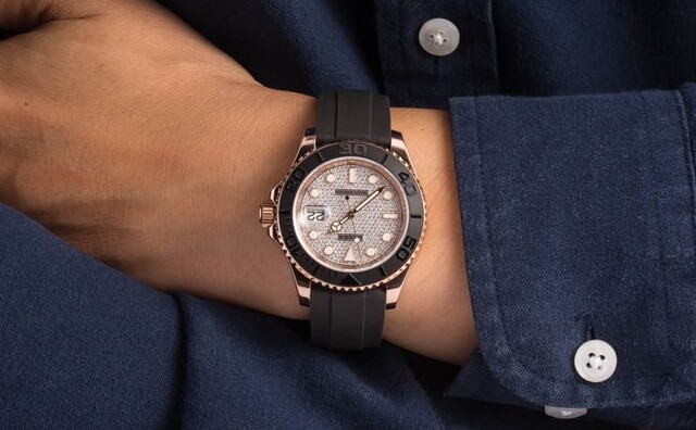 Dây đòng hồ Rolex Yacht-Master sang trọng và thể thao