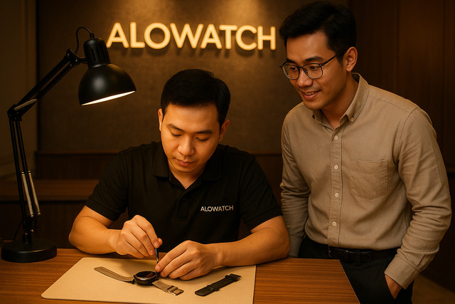 Dịch vụ thay dây đồng hồ thông minh uy tín tại Alowatch