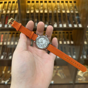 Dây Đồng Hồ Nữ Romanson RL3221QLWWH Da Kỳ Đà Màu Cam – Thanh Lịch, Thời Trang & Độc Đáo