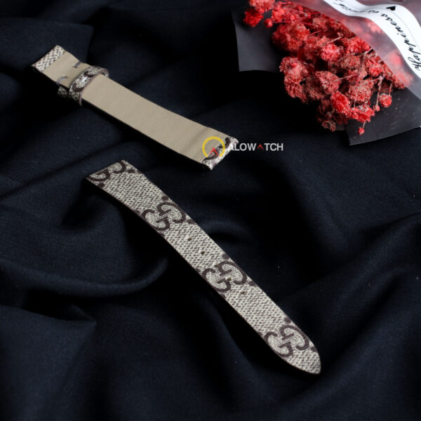 Dây da bò nâu cổ điển mềm mại tinh tế