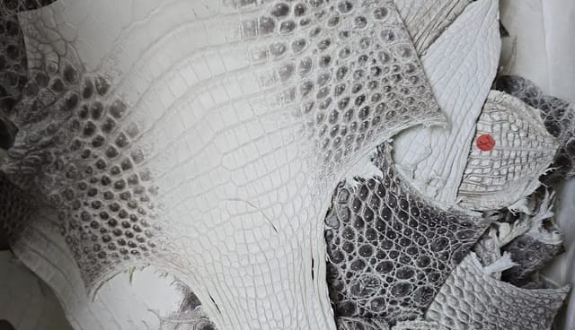 Dây đồng hồ Emporio Armani sử dụng nguồn da thuộc cao cấp.