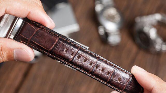 Dây đồng hồ Orient cao cấp chính hãng, chất liệu da thật