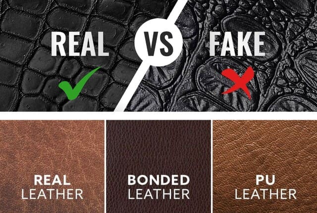 Một số sai lầm thường gặp khi phân biệt da thật và da giả.