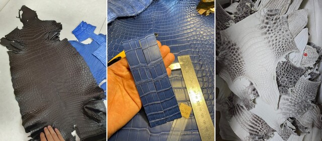 Nhận biết da thật và da giả trước khi chọn mua.