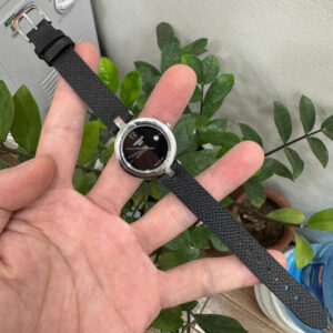 Dây Đồng Hồ Tissot Pinky T084.210.16.057.00 Da Bò Màu Đen