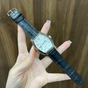 Dây Da Cá Sấu Vacheron Constantin Royal Eagle 42008/000G-9060 Màu Đen