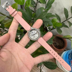 Dây Đồng Hồ Swarovski Lovely Crystals Mini Watch Pink 5261493 – Da Bò Màu Hồng