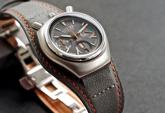 Dây đồng hồ Citizen cổ thiết kế mỏng, gọn gàng trọn phong cách cổ điển.