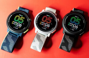 Dây đồng hồ COROS Nylon nhẹ và thoáng phù hợp hoạt động chạy bộ.