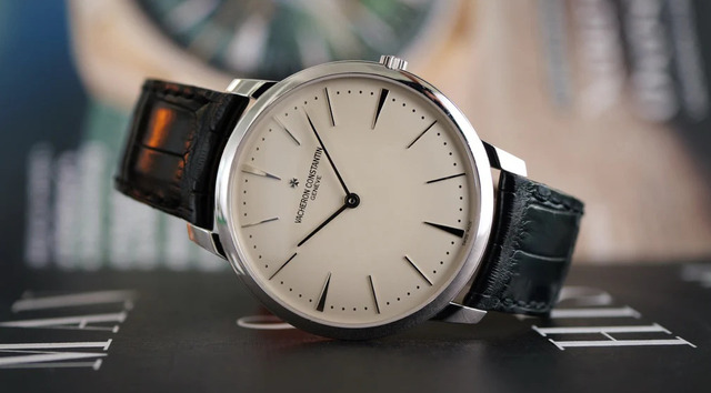 Dây đồng hồ Vacheron Constantin Patrimony phong cách thanh lịch.
