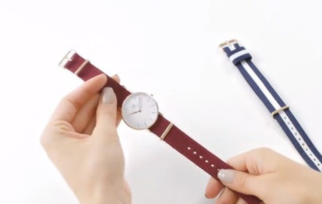 Thay dây nato sang dây nato đơn giản không cần dụng cụ.