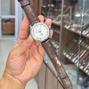 Dây đồng hồ nam Frederique Constant FC-350HS5B6 Da Cá Sấu Màu Nâu