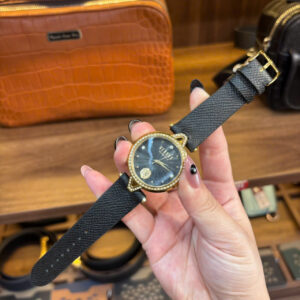 Dây Đồng Hồ Versus by Versace VSPCI45201 Da Bò Màu Đen