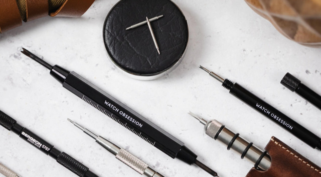 Bộ tua vít chuyên dụng khi thay dây đồng hồ Richard Mille