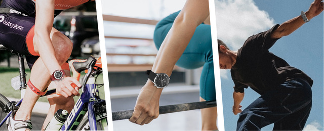 Chọn dây đồng hồ cao su phù hợp chơi thể thao, vận động mạnh.