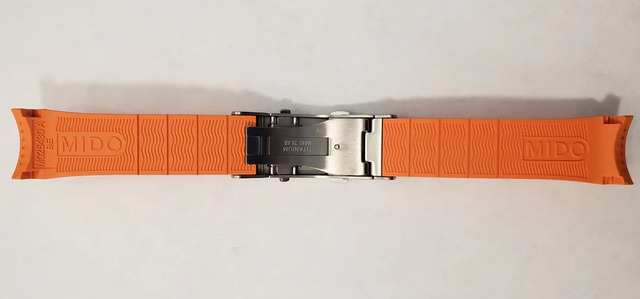 Dây cao su đồng hồ Mido chính hãng chống nước hiệu quả.