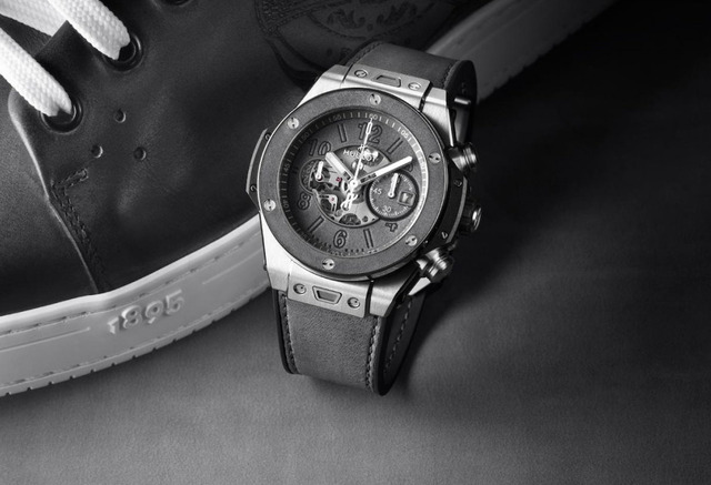 Dây đồng hồ Hublot Big Bang bản to, dày thời trang.