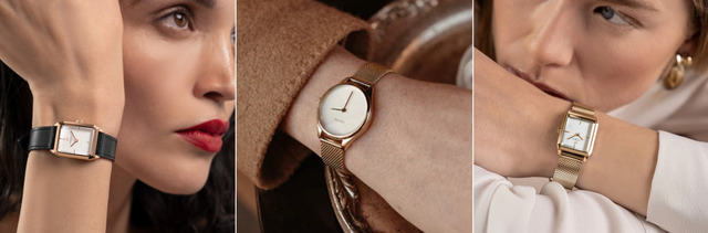 Dây đồng hồ hướng đến phong cách tối giản, hiện đại.