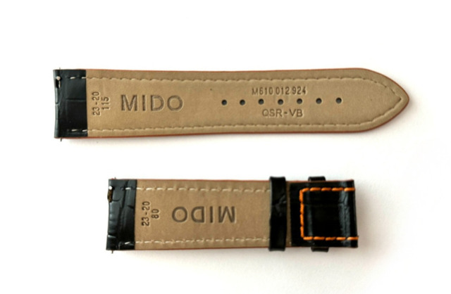 Dây đồng hồ Mido chính hãng nguyên bản ôm khít tay.