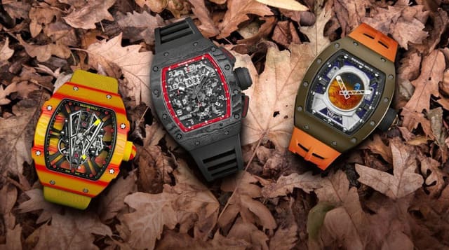 Dây đồng hồ Richard Mille thiết kế độ chính xác cao.