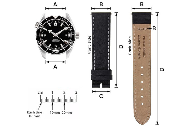 Xác định kích thước dây đồng hồ Audemars Piguet chính xác.