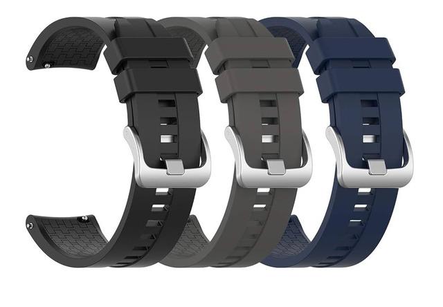 Dây silicon đồng hồ Huawei nhẹ, chống nước, chống mồ hôi tốt.