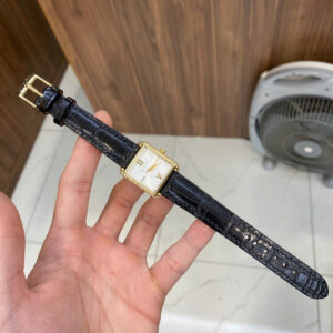 Dây Da Cá Sấu Michael Kors Lake MK2762 Da cá sấu màu đen