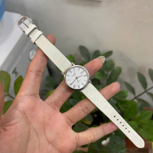 Dây Đồng Hồ Longines Elegant Collection Dây Da Cá Sấu Pháp Alligator