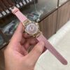Thay Dây Da Bò Màu Hồng Phấn Salvatore Ferragamo Style Watch Cao Cấp Chế Tác Thủ Công