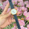 Thay Dây Da Cá Sấu Pháp Màu Xanh Đậm Carl F. Bucherer Manero Moonphase Cao Cấp Chế Tác Thủ Công