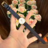 Thay Dây Dây Da Cá Sấu Màu Đen Đồng Hồ Nữ Longines Grande Classique L4.209.2.11.2
